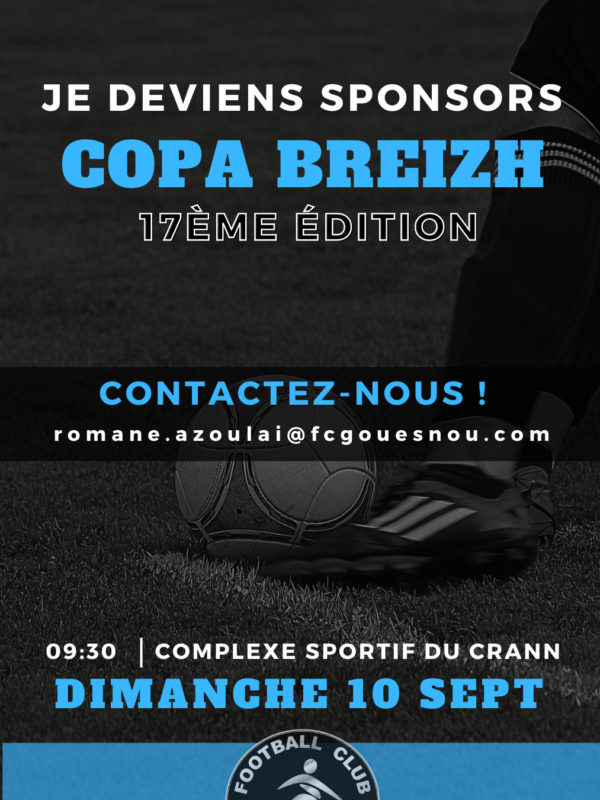 Recherche sponsors Copa Breizh